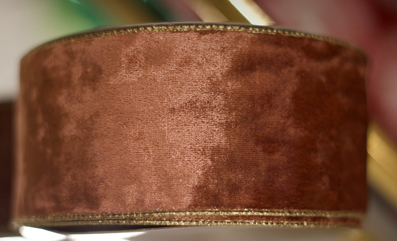 Reversible Velvet Ribbon 2 1/2 inch