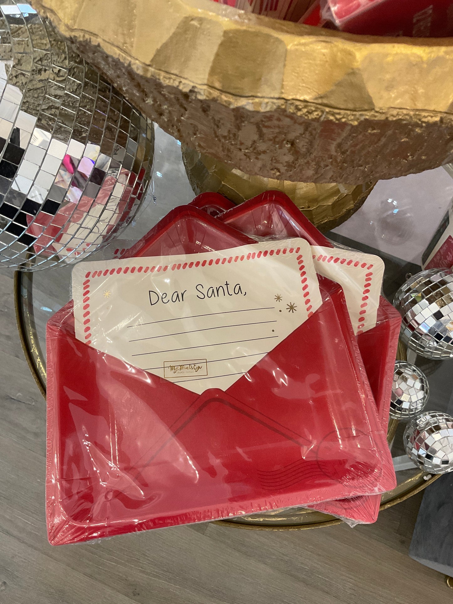 Letter to Santa Plate