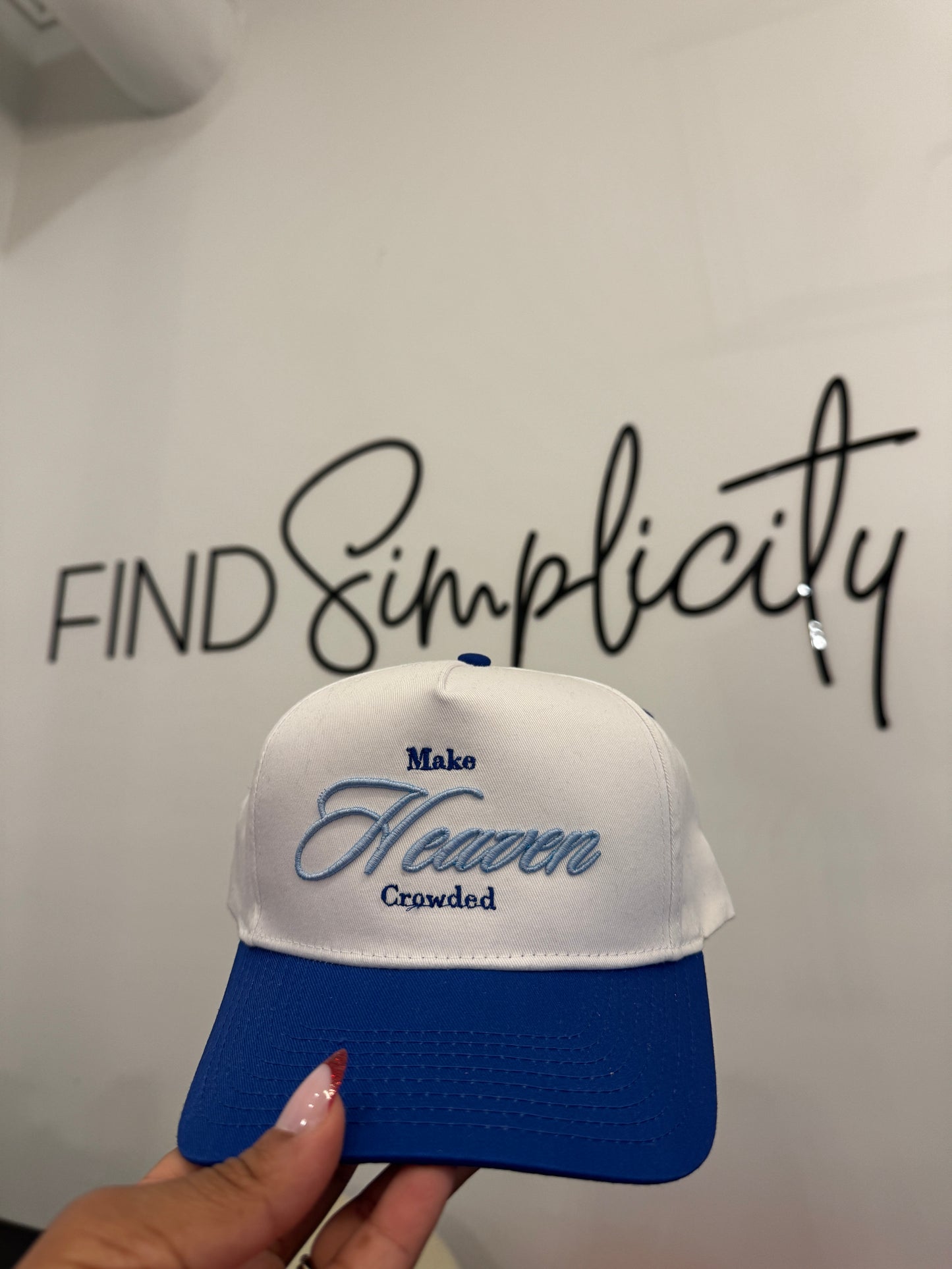 Make Heaven Crowded Cap