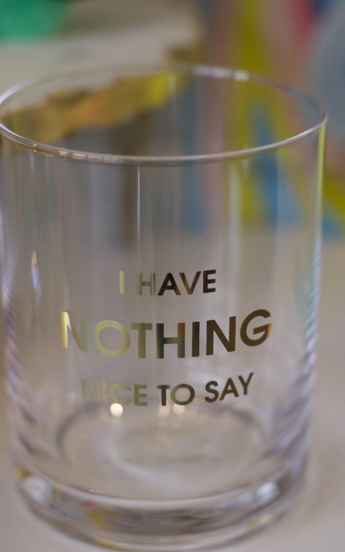 On the Rocks Glass