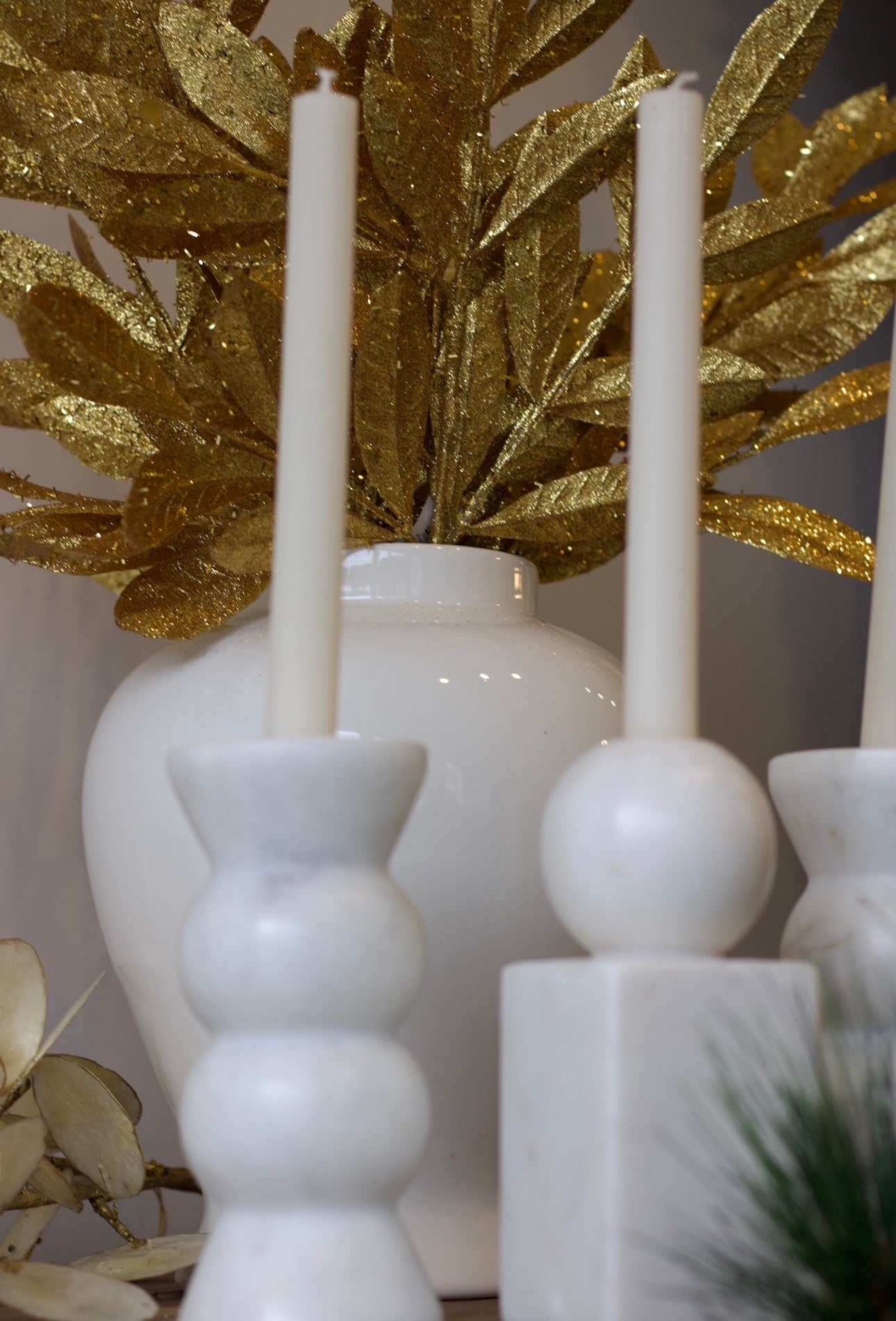 Marble Candle Holder