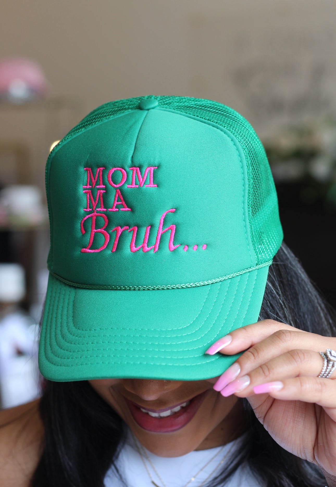 Mom, Ma, Bruh Cap