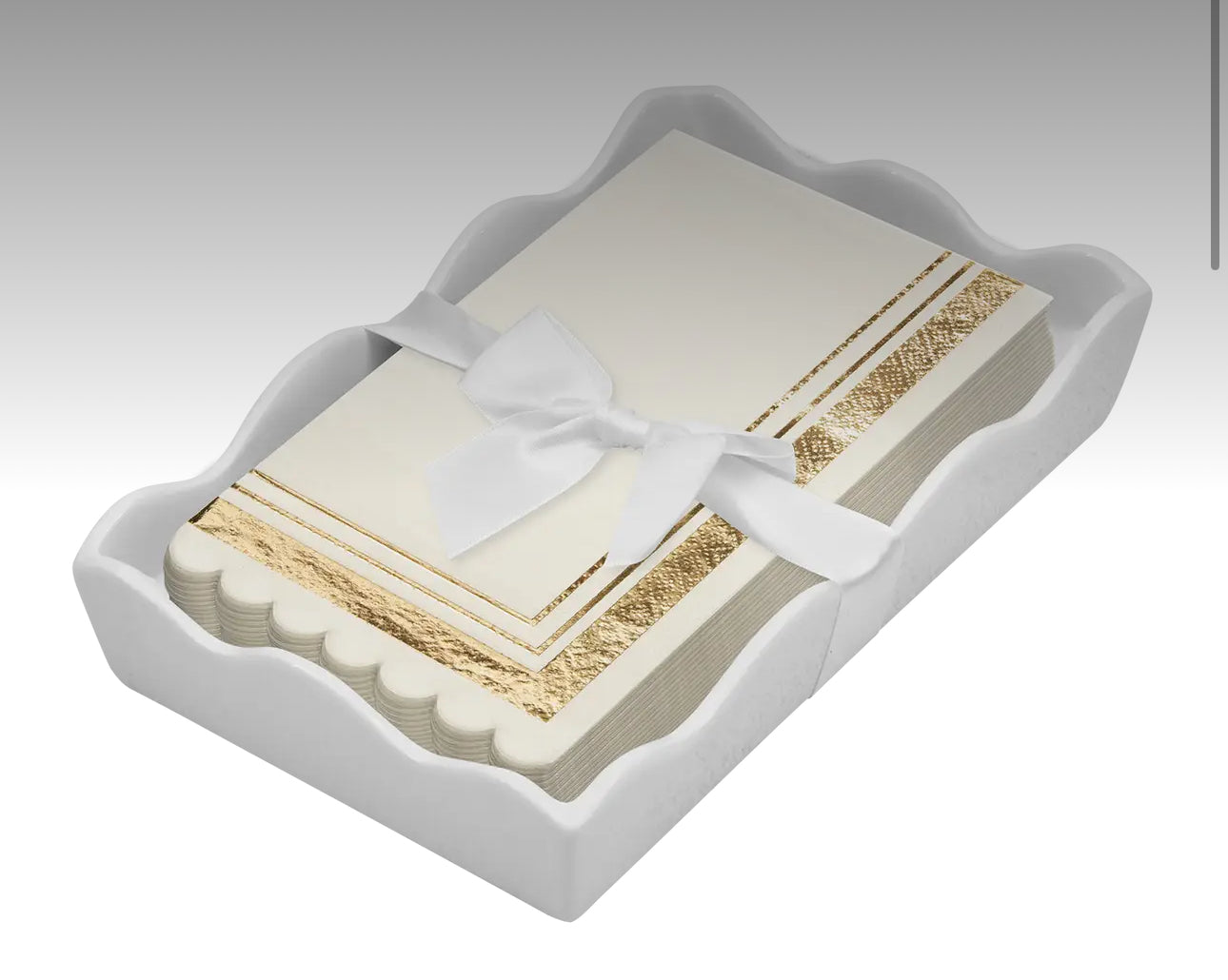The Ribboned Touch Napkin Holder