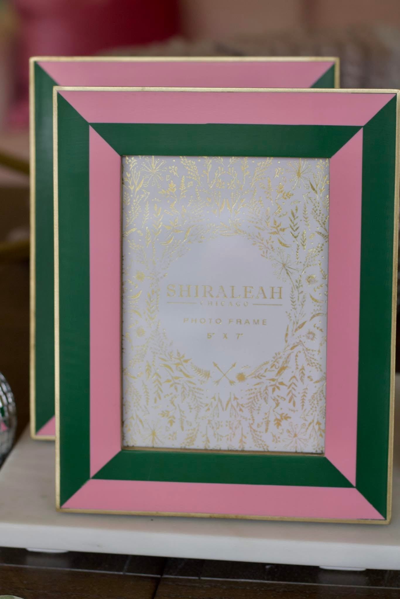 Pink Green Frame