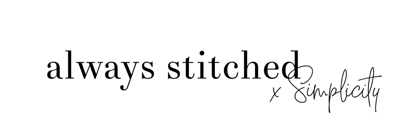 Always Stitched x Simplicity