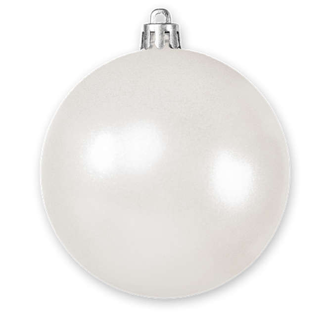 10" Pearl Ball Ornament
