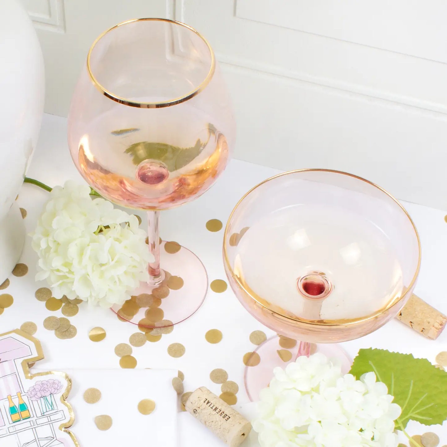 Rose a toast for Rosé flutes