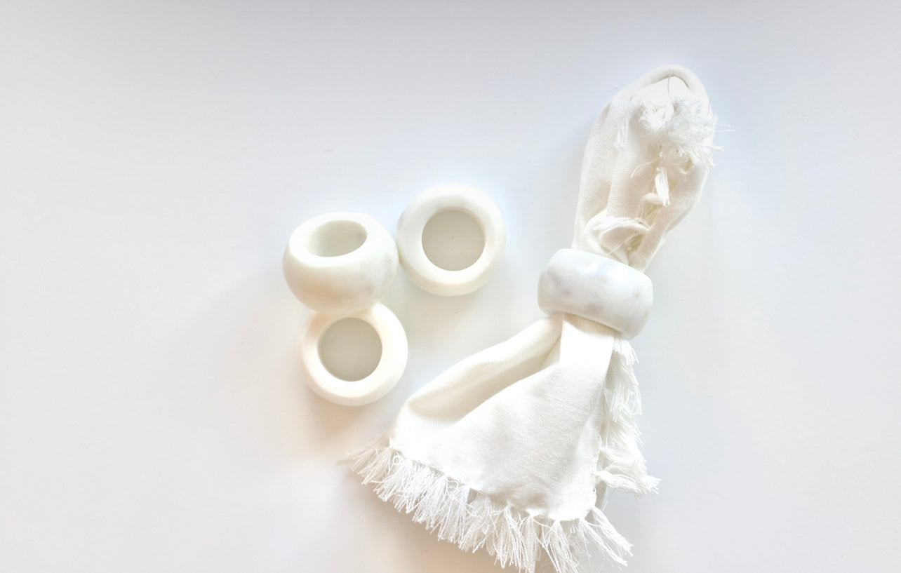 Marble Napkin Rings