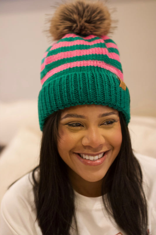 ✨ The Merry Mint Pom Beanie ✨