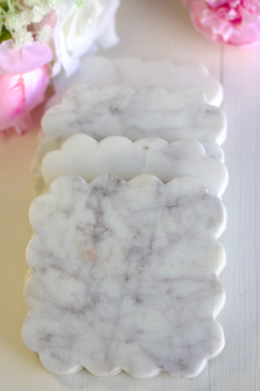 Sip in Style Marble Coasters