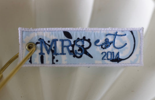 Personalized Bridal Bag Tag