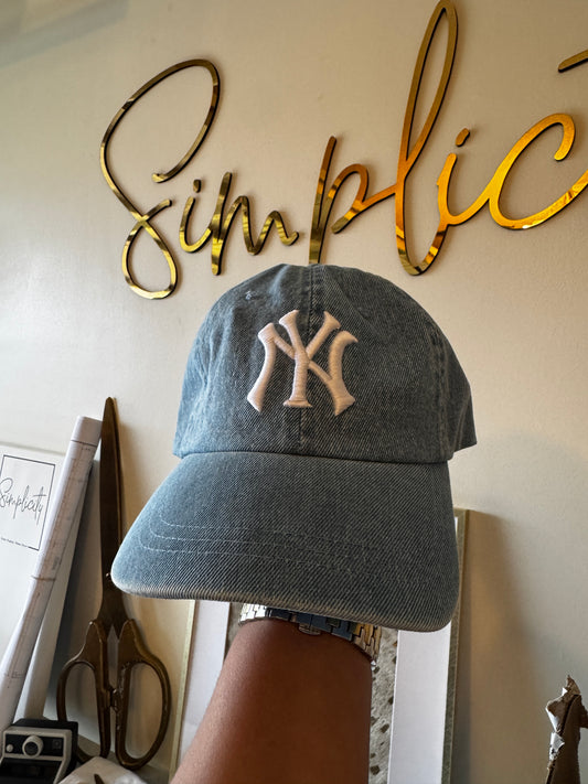 Denim Dad Cap