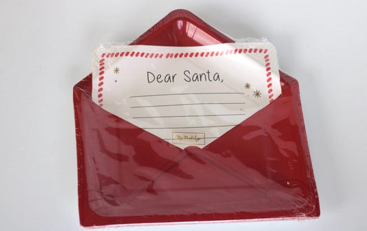 Letter to Santa Plate