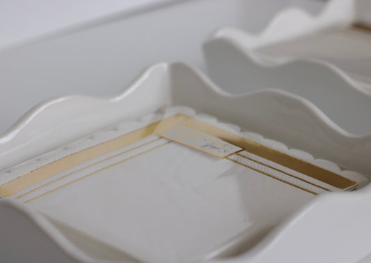 The Ribboned Touch Napkin Holder