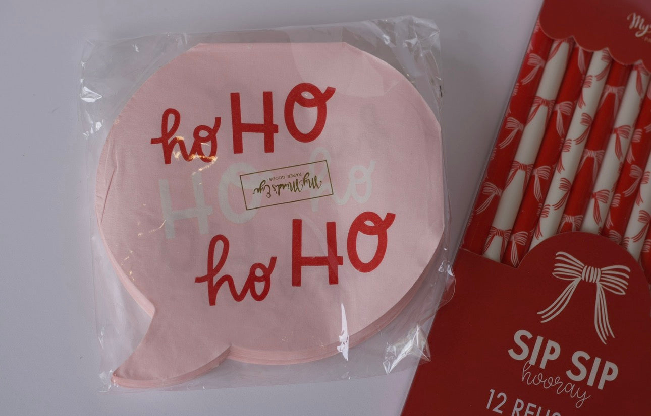 Ho Ho Ho napkins