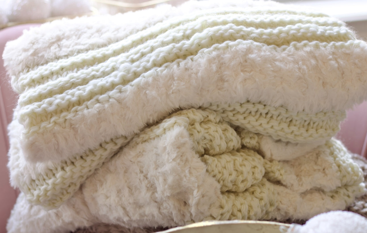 Plush Pearl Throw