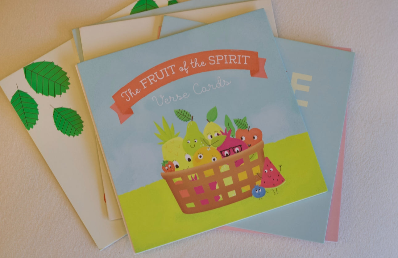 The Fruit of the Spirit Verse Card Set - Children