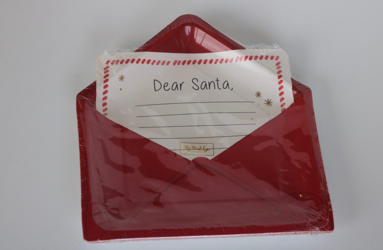 Letter to Santa Plate