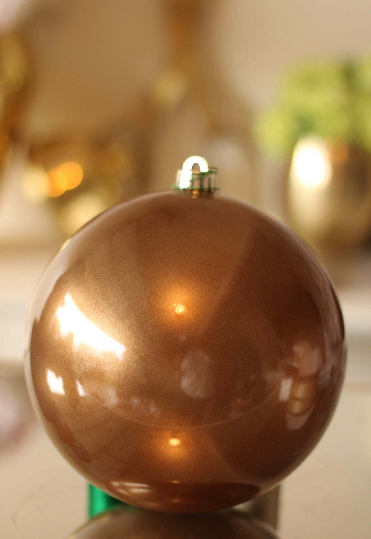 Mocha Candy 8” ornaments