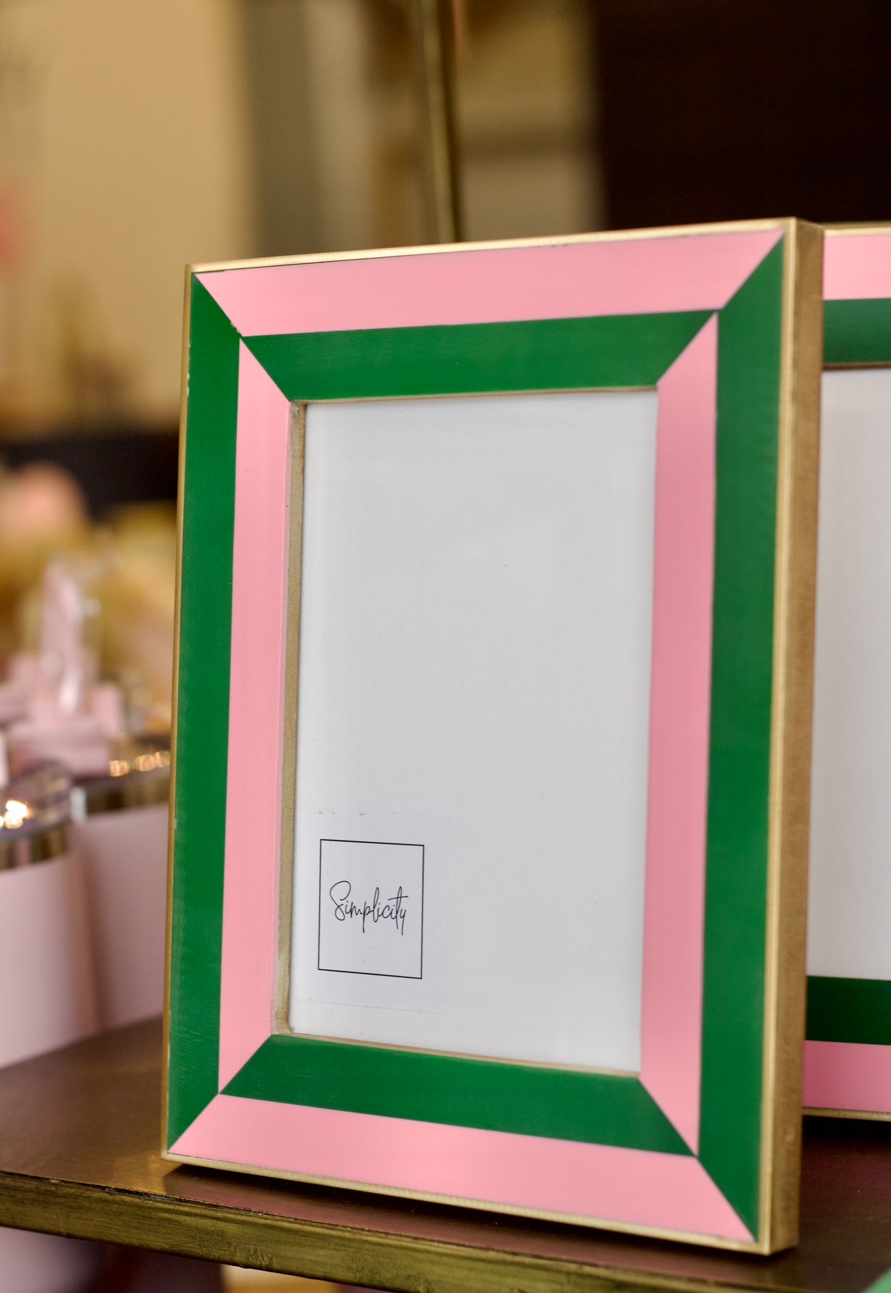 Pink Green Frame