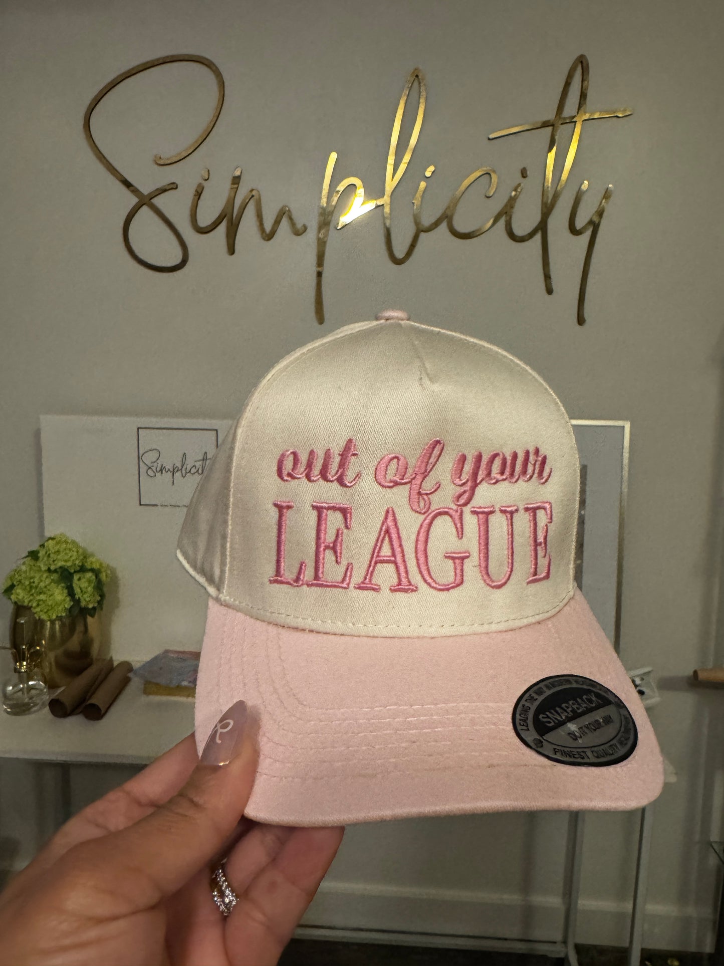 Out of Your League Cap