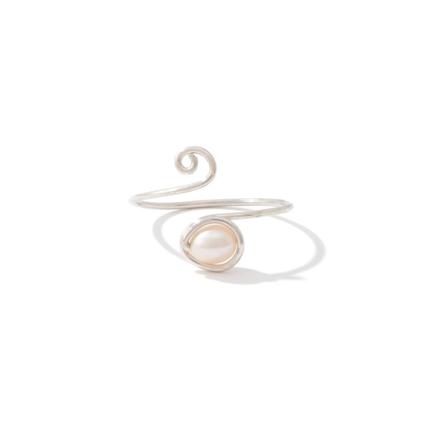 Pearl Of My Heart Ring (Silver)