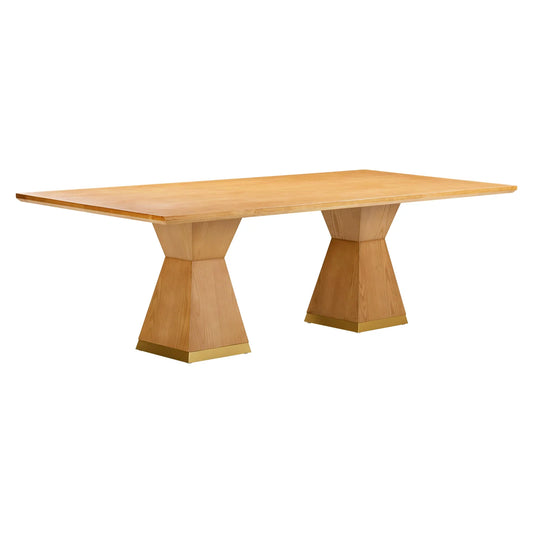 Nolan Wood 98" Rectangular Dining Table