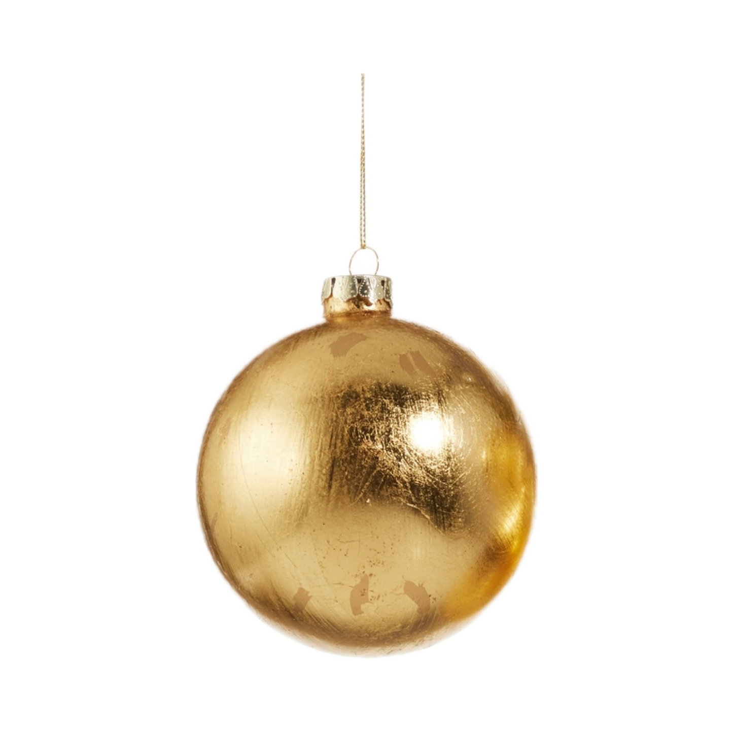 4" Gold Leaf Ornament