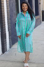 Load image into Gallery viewer, Blissful Brunch Shirt Dress
