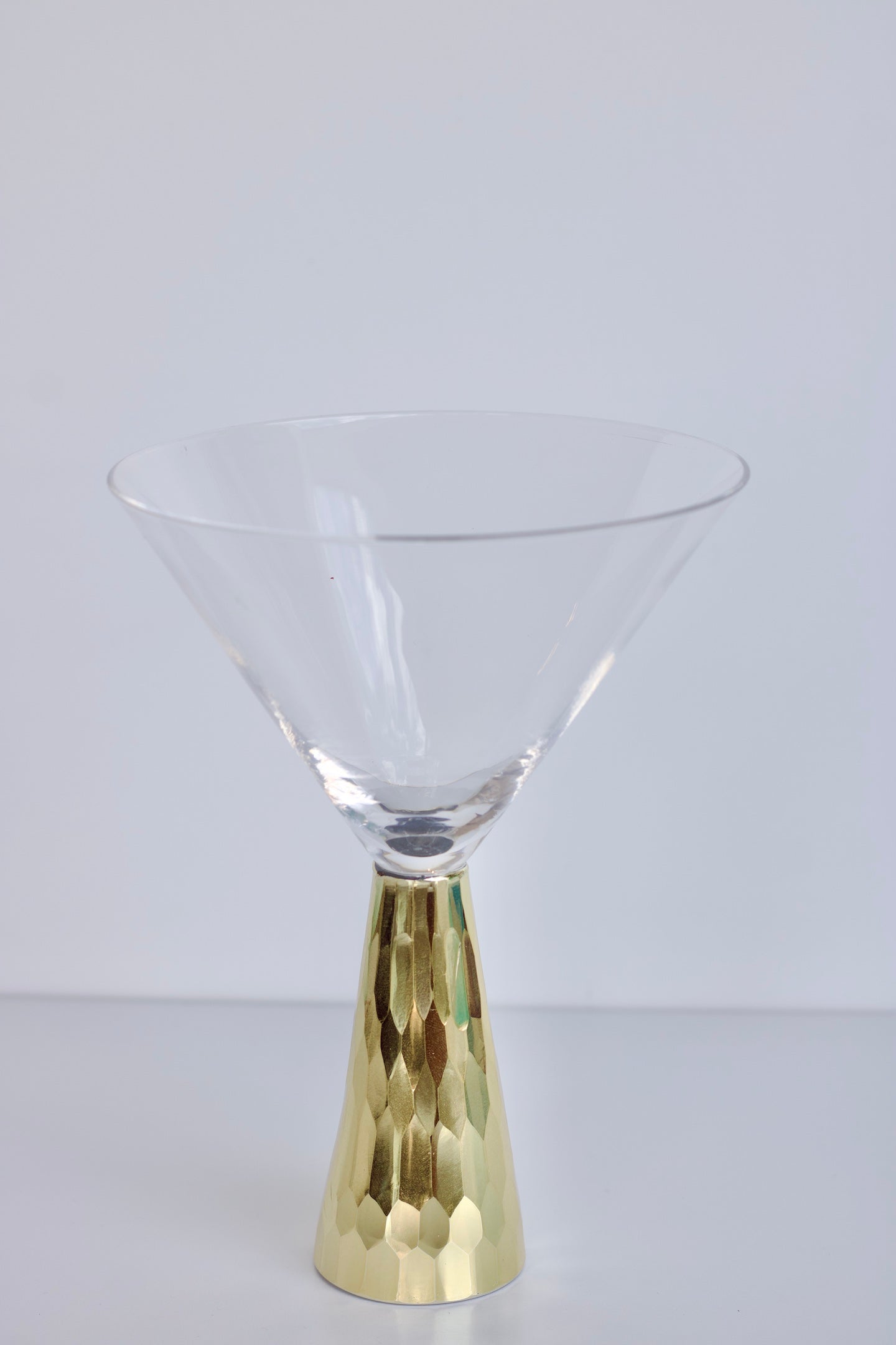 Gold Hammered Glass