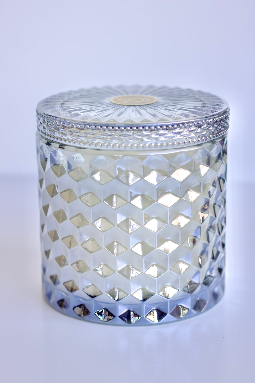 Heathered Suede Shimmer Candle